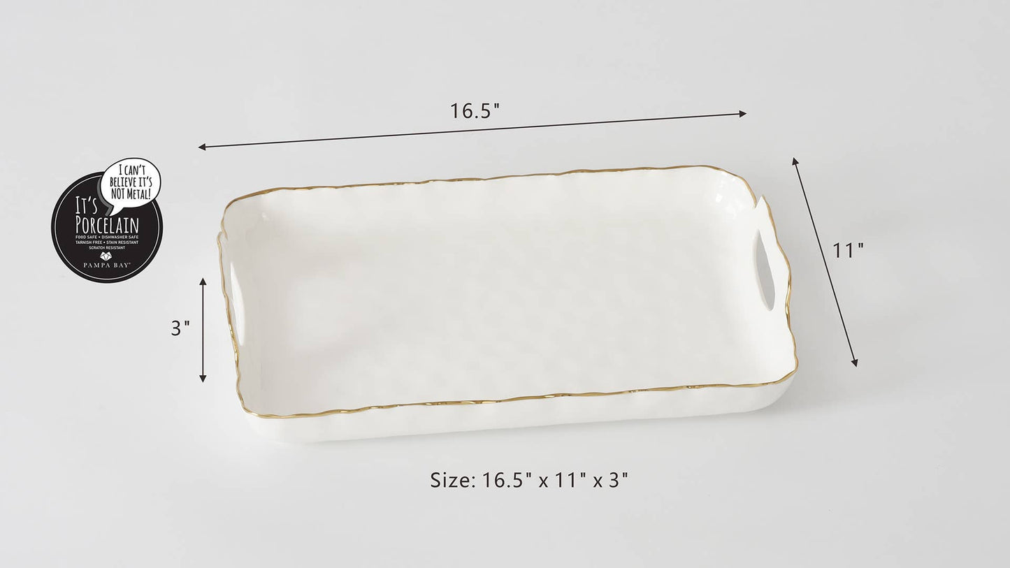 Rectangular Tray with Handles