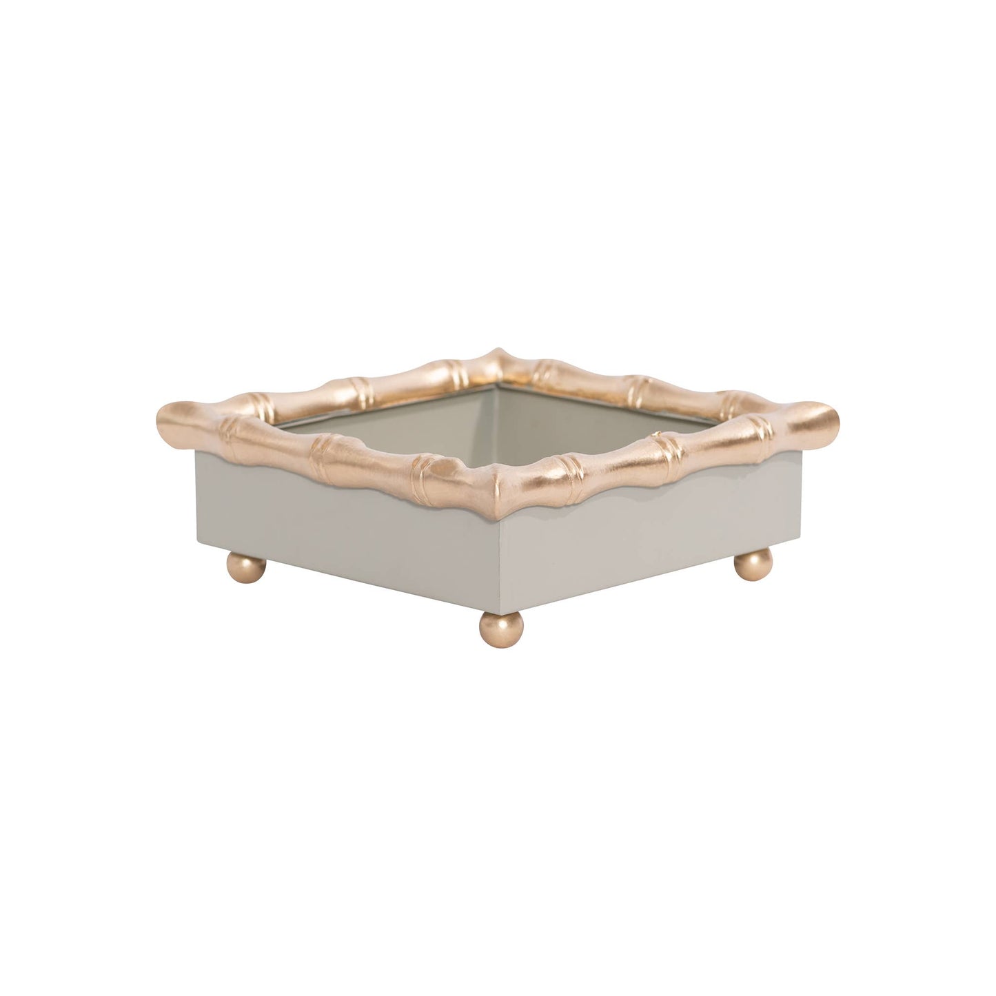 Gracie Chang Mai Tray 6x6: Black