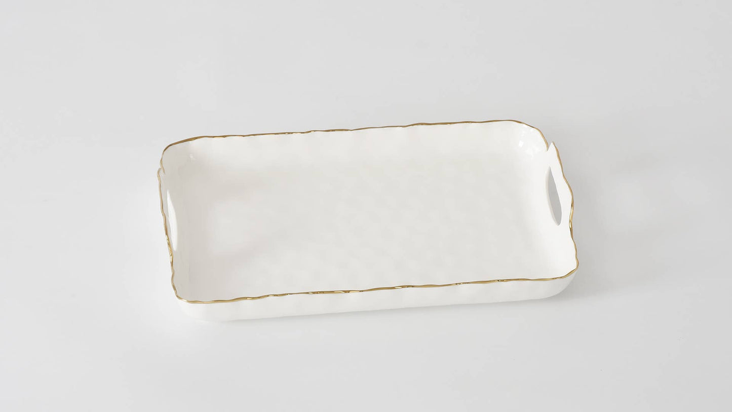 Rectangular Tray with Handles