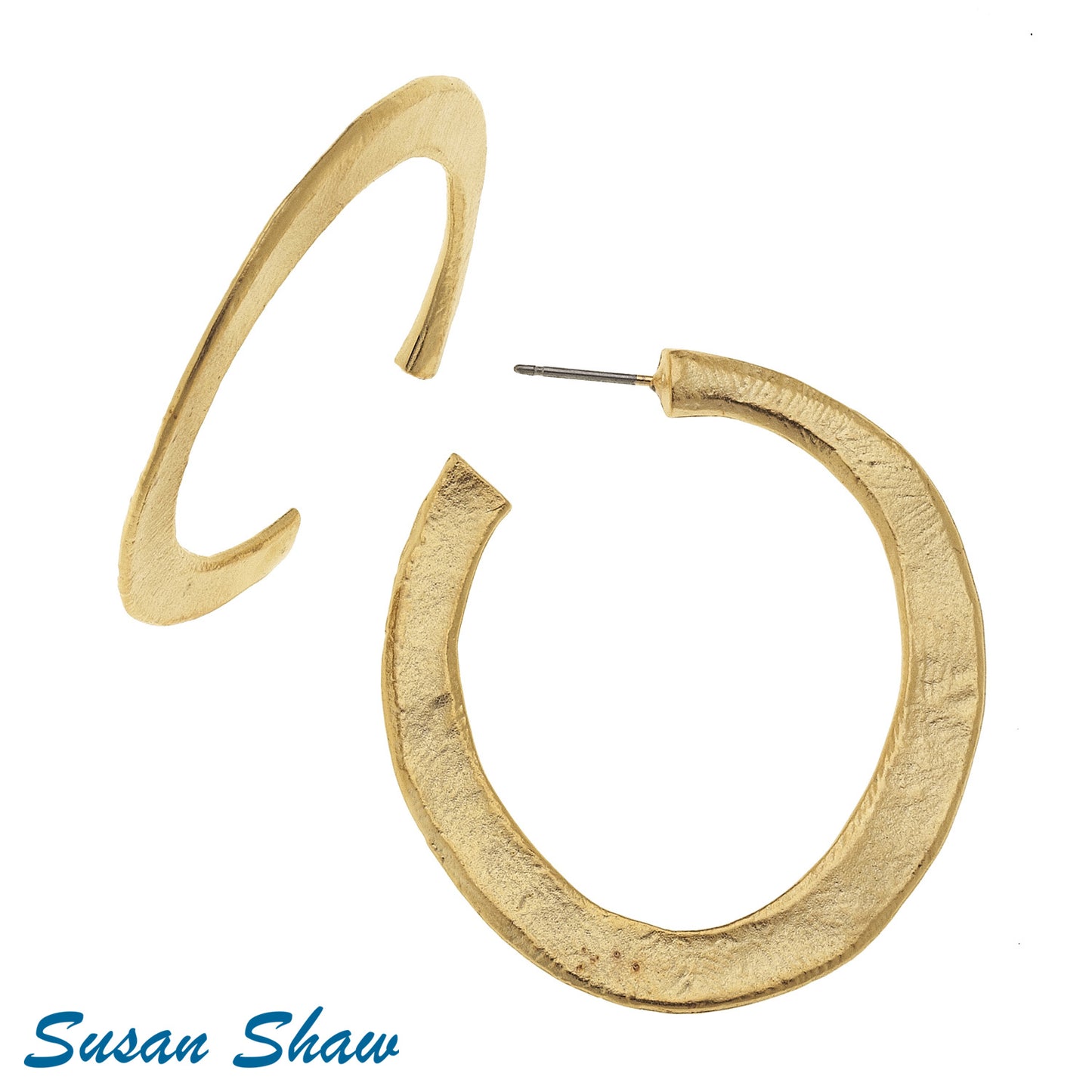 Gold Hoop Earring