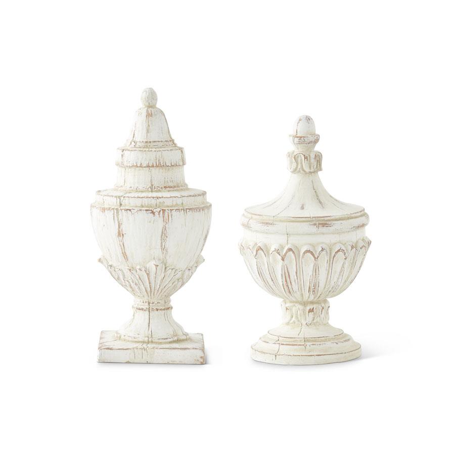 Set of Finial Urns