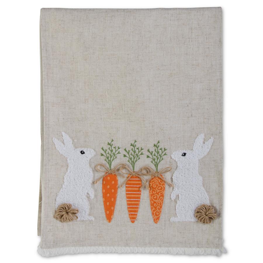 Linen Easter Table Runner