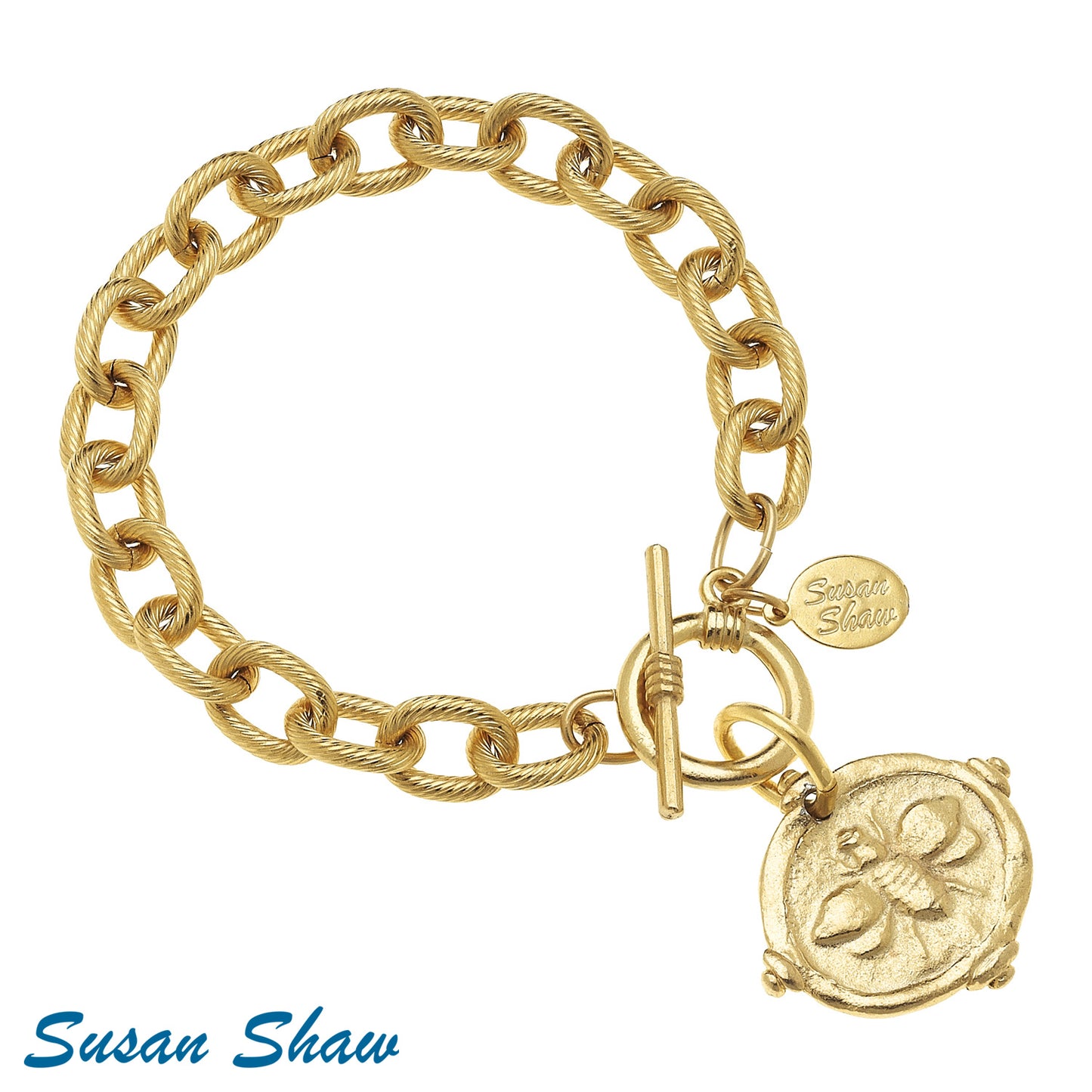 Gold Bee Bracelet