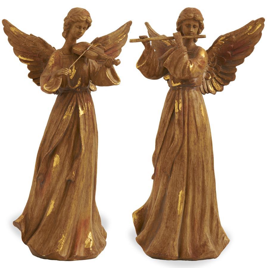 Gold Resin Angels