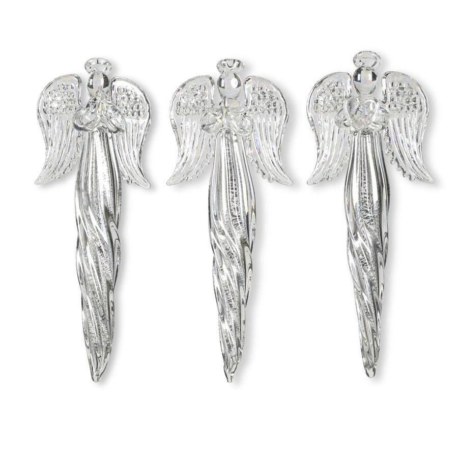 Assorted 6 inch Glass Angels