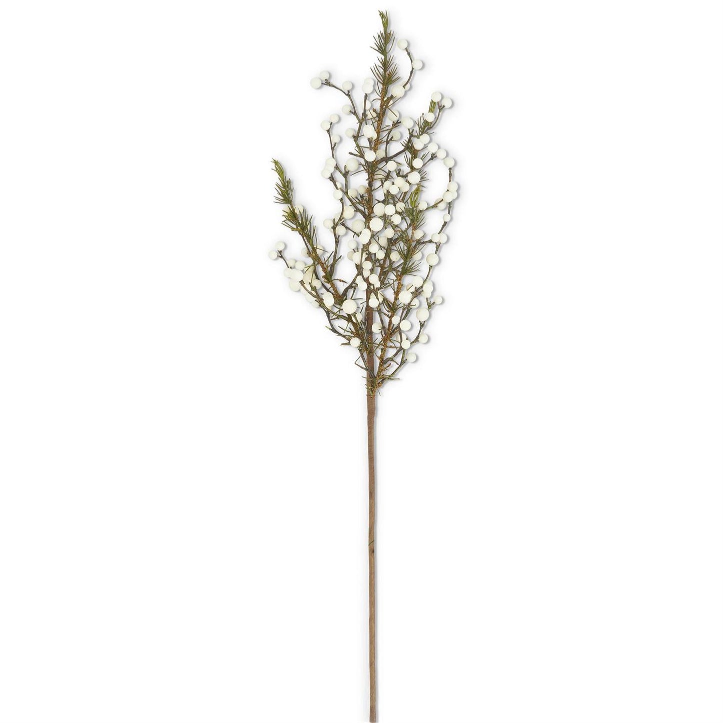 31-inch Cedar Stem with White Berries