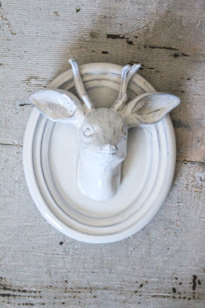 Ceramic Stag Trophy