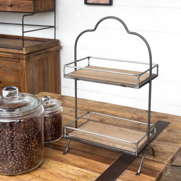 Cafe Table Rack Cafe Display Rack – Lilies and Lavender Designs