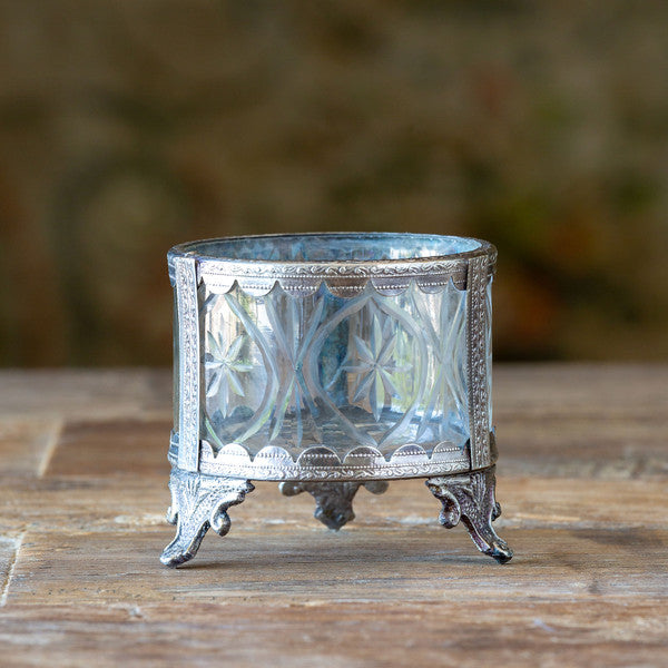 Cut Glass Tea Light