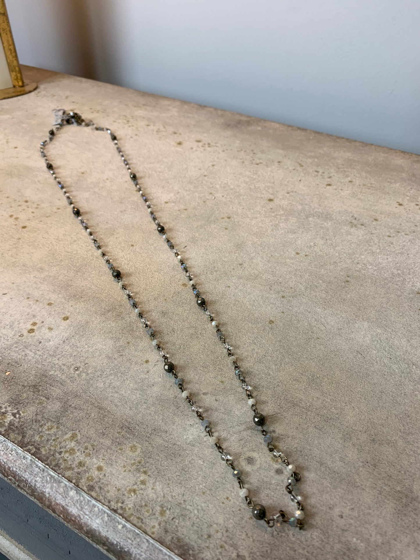 Faith Ice Blue Necklace