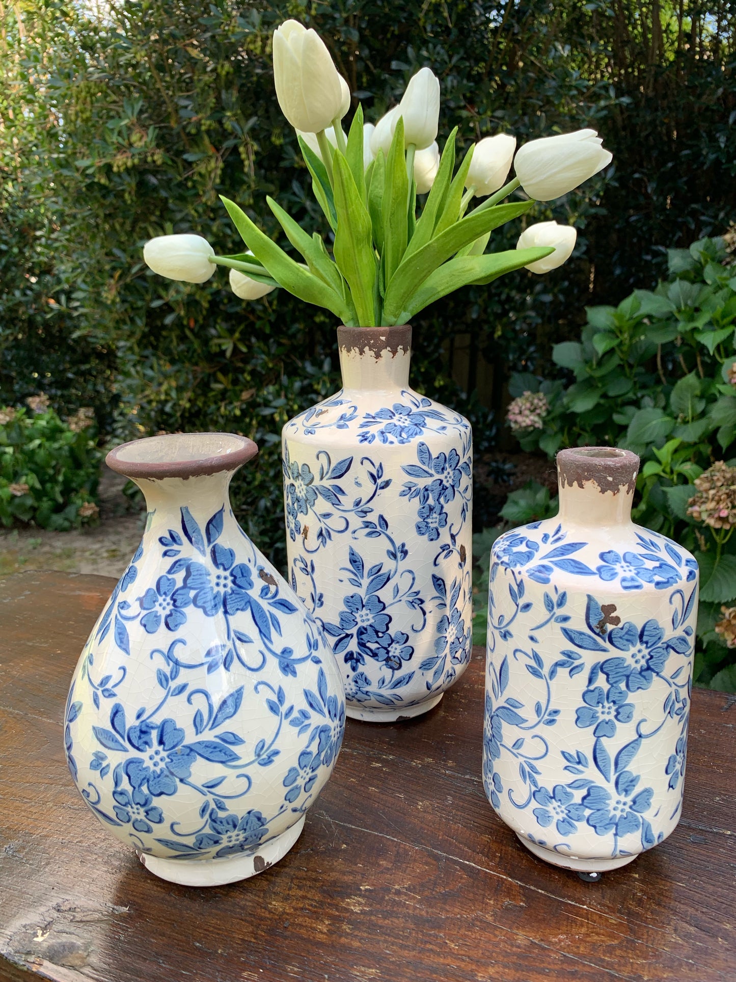 Blue and White Vase, Small