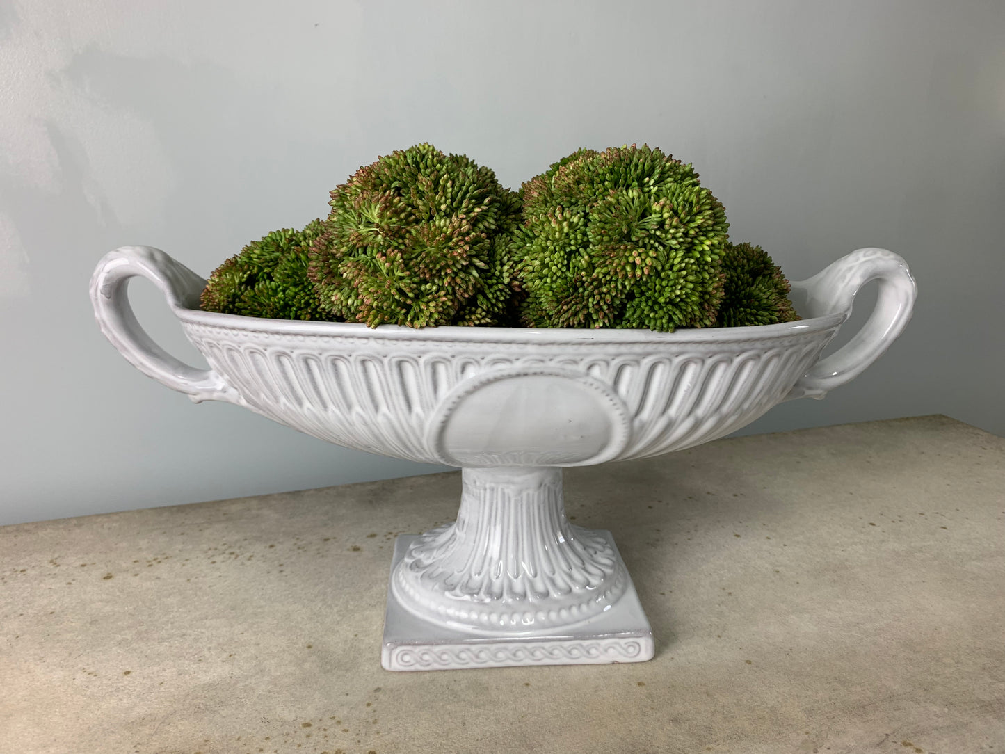 Footed Oval Centerpiece