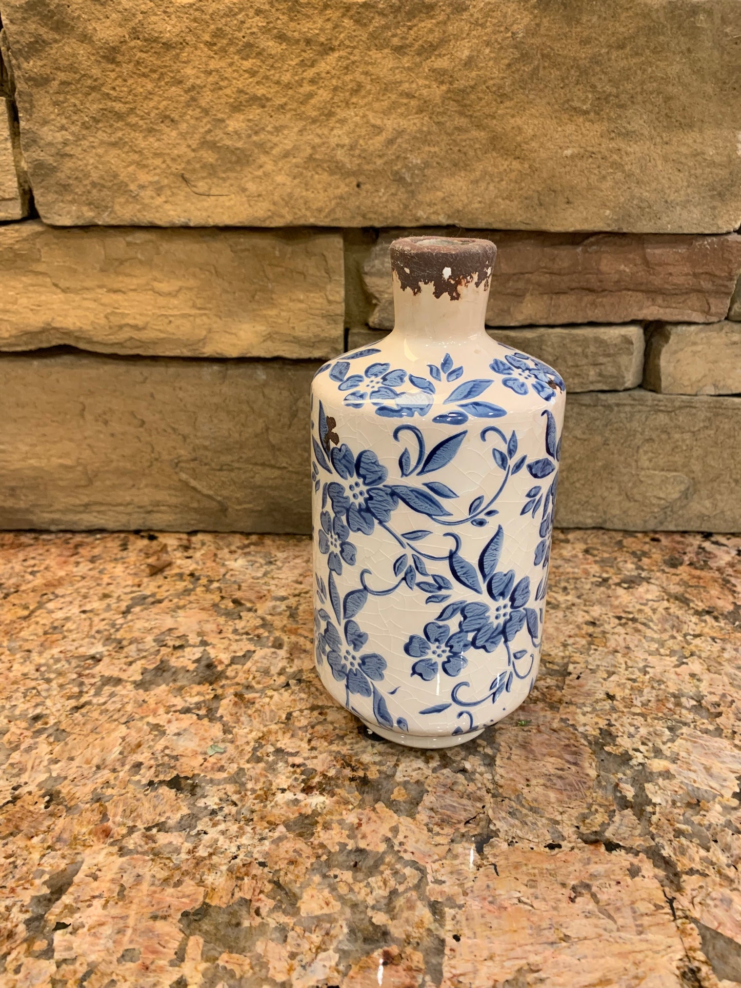 Blue and White Vase, Small