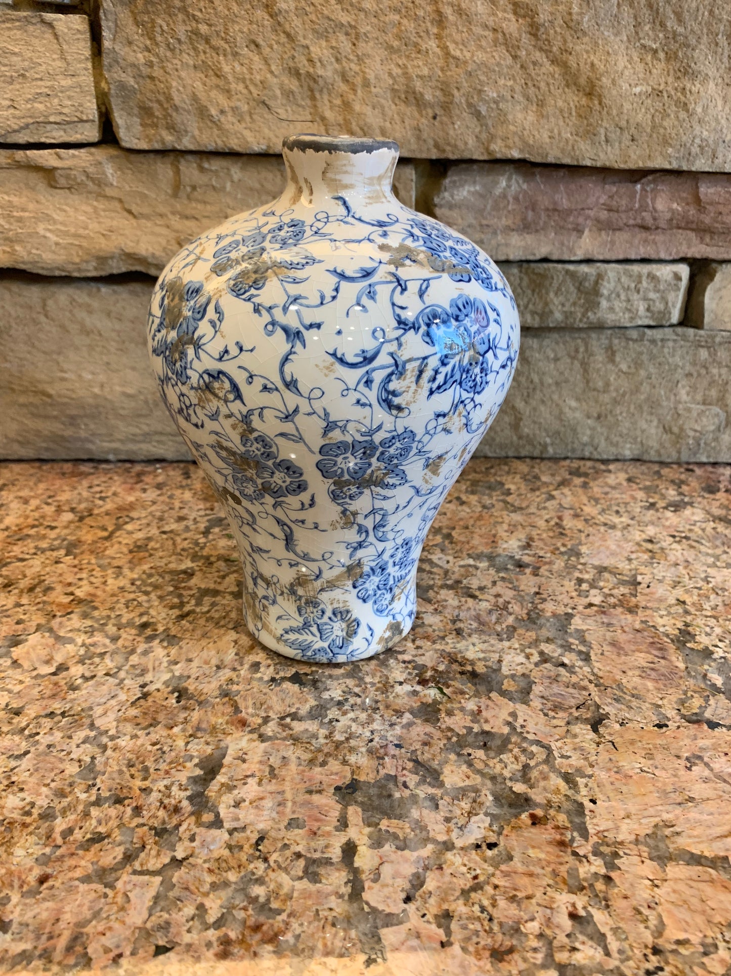 Blue and White Vase