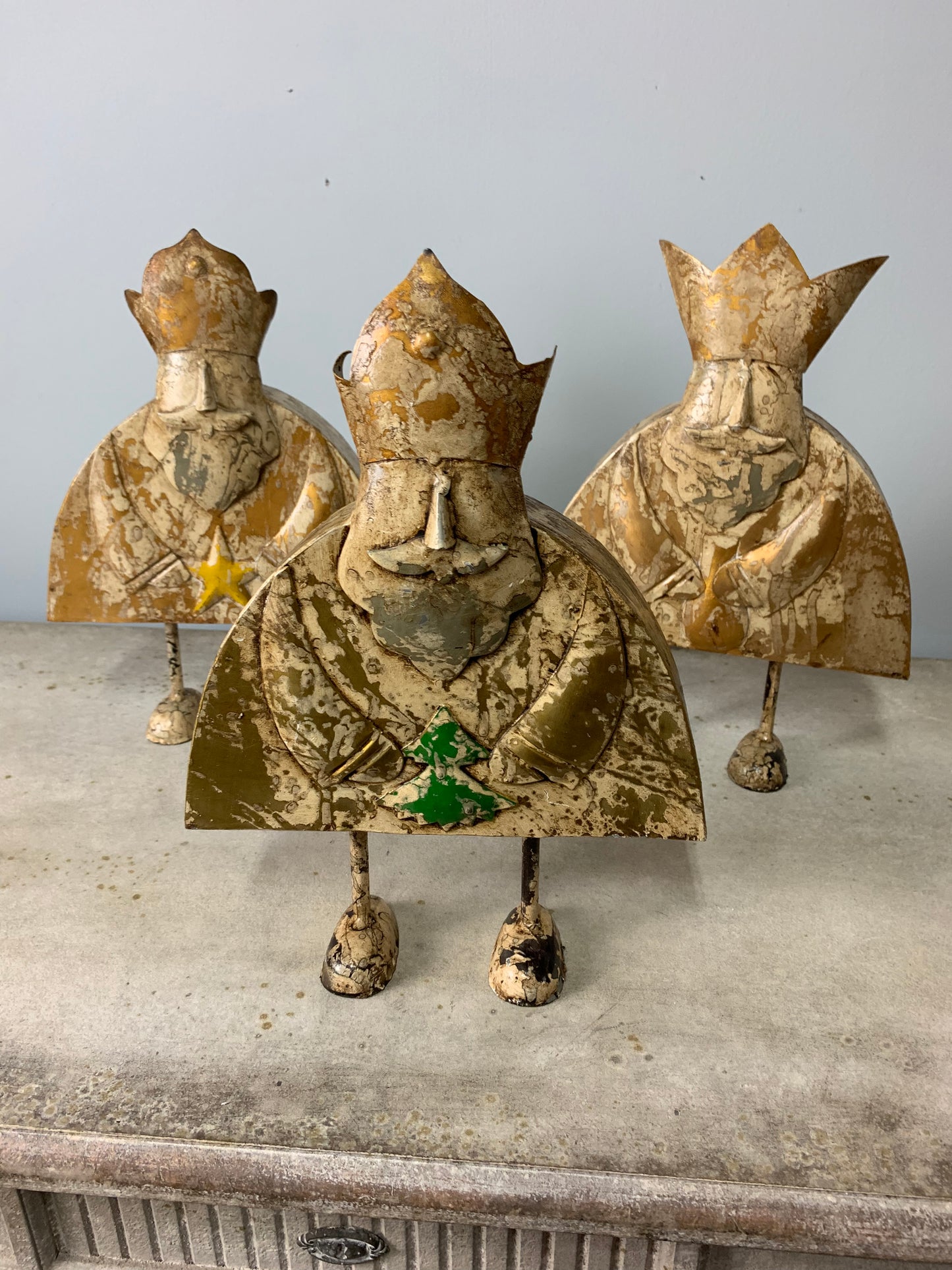 Three Painted Kings