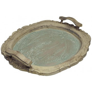 Carved Wood Serving